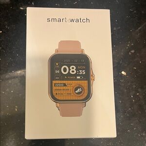 Smartwatch with Pink Band